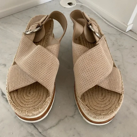 Marc Fischer LTD Gellyn Espadrille platform sandal size 7.5 - Picture 6 of 10